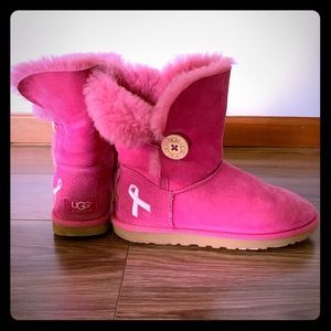 Pink Breast Cancer Limited Edition UGG boots